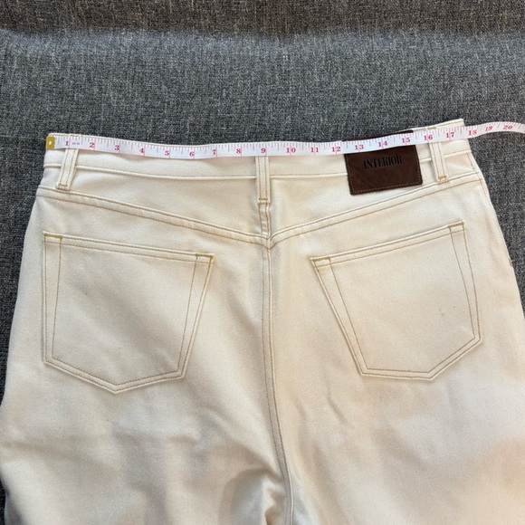 INTERIOR NYC Sz 32 Off-White 'The Ty' Jeans 
New without tag - Picture 14 of 16